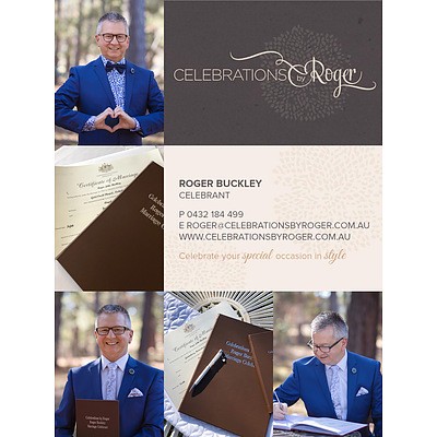 Celebrations By Roger Bespoke Ceremony Services Gift Voucher