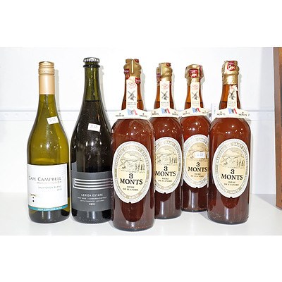 Six Various Bottle of Alcohol