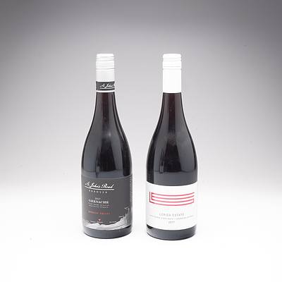 Lerida Estate Canberra District 2017 Lake George Pinot Noir and St Johns Road Barossa 2017 Grenache