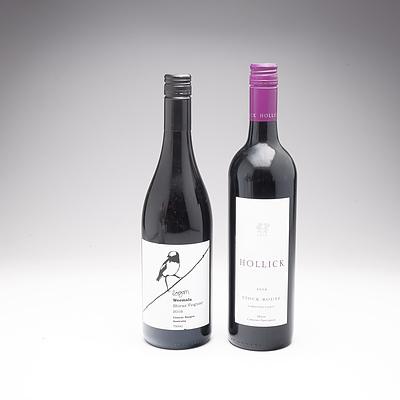 Hollick 2014 Stock Route Shiraz Cabernet Sauvignon and Logan Weemala Central Ranges 2016 Shiraz Viognier
