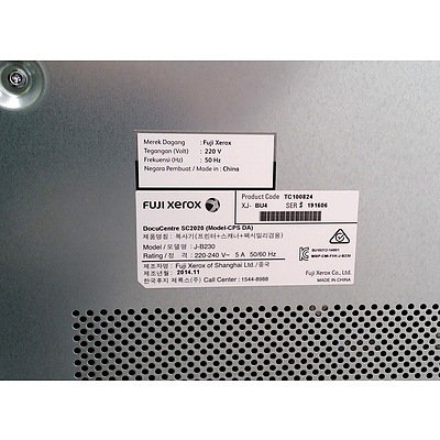 Fuji Xerox DocuCentre SC2020 Colour Multi-Function Printer