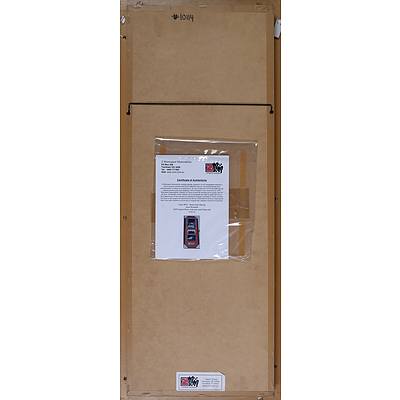 #8 Jason Richards 2009 Framed Signed Photo with Race Used Brake Pad