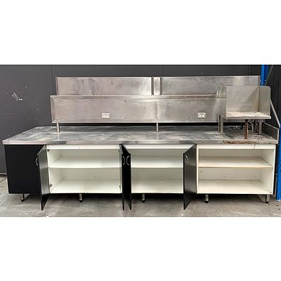 Commercial Stainless Steel Kitchen Preparation Bench