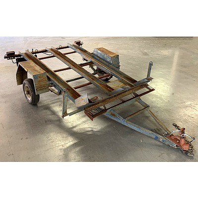 VPG Tri-Stand Single Axle Bike Trailer