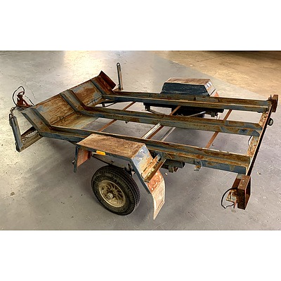 VPG Tri-Stand Single Axle Bike Trailer