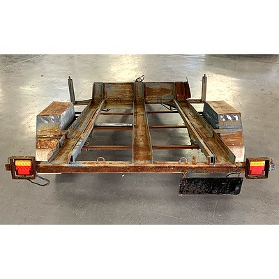 VPG Tri-Stand Single Axle Bike Trailer