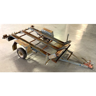 VPG Tri-Stand Single Axle Bike Trailer