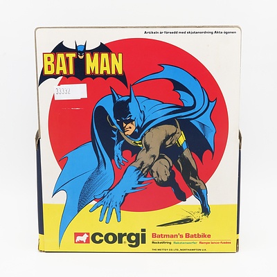 Corgi "Batman's Batbike" Vehicle Set 268