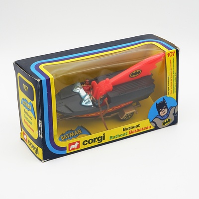 Corgi "Batboat" Vehicle Set 107
