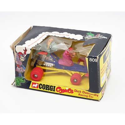 Corgi Comics "Dick Dasterdly Racing Car" Vehicle Set 809