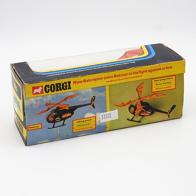 Corgi Batman Batcopter Set 925