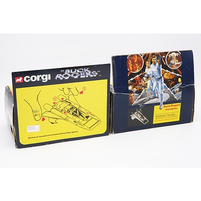 Corgi Buck Rogers Starfighter Vehicle Sets 647, 1363