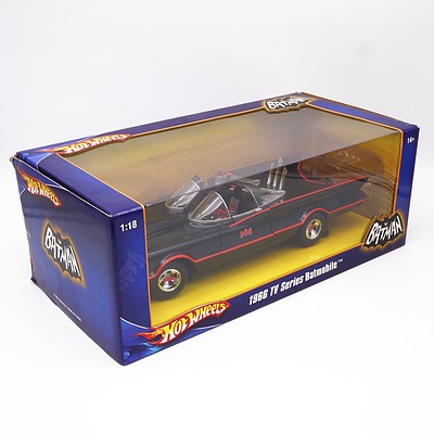 Hotwheels 1966 TV Series Batmobile 1:18 Scale