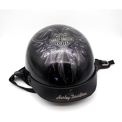 Harley Davidson Motorbike Helmet Size Large