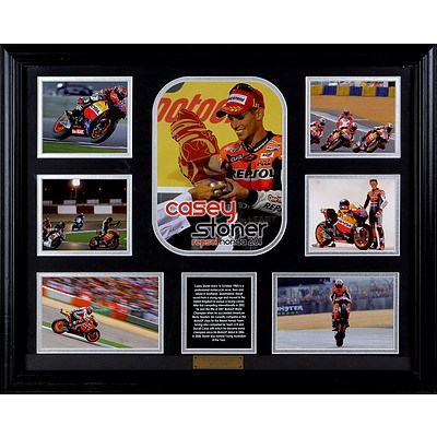 Limited Edition Framed Casey Stoner Presentation, 40 of 499