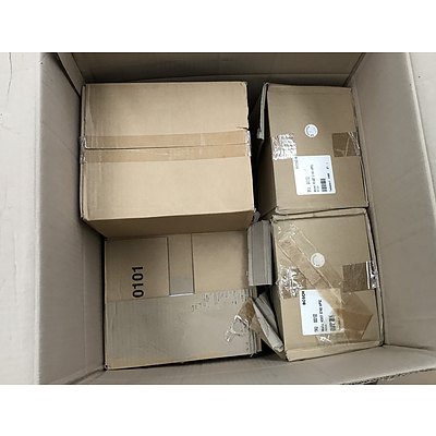 Large Lot Of Surveillance System Components