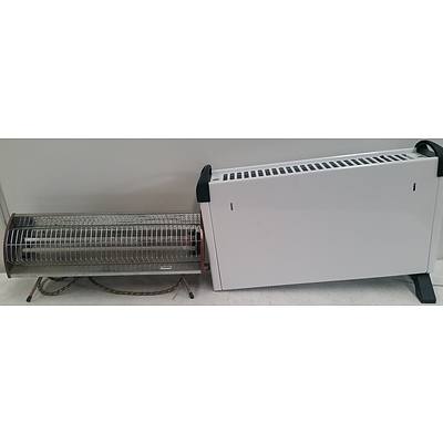 Electric Space Heaters - Lot of Two