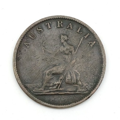 1851 Melbourne W J Taylor Token