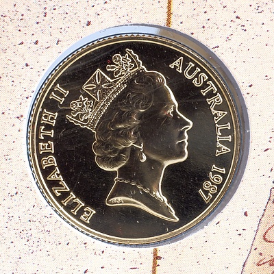 1987 Australia 22ct Gold Two Hundred Dollar Proof Coin