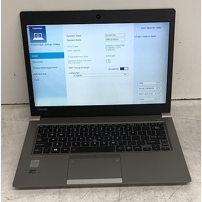 Toshiba Portege Z30-A 13-Inch Core i5 (4300U) 1.90GHz Laptop