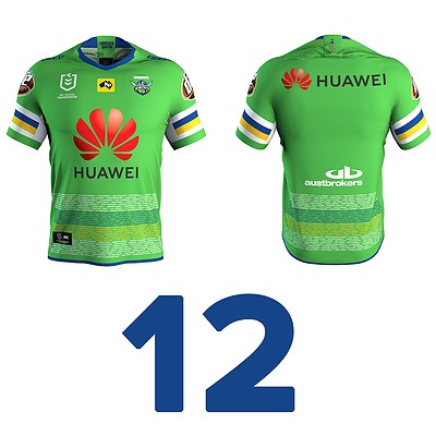 12. Elliott Whitehead - Raiders Foundation jersey to support the Raiders Foundation