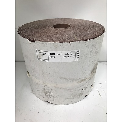 Norton P120 Abrasive Paper Roll