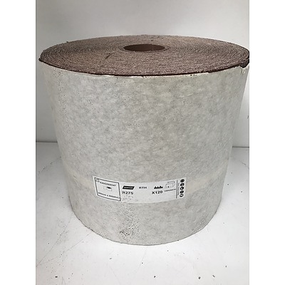 Norton P120 Abrasive Paper Roll