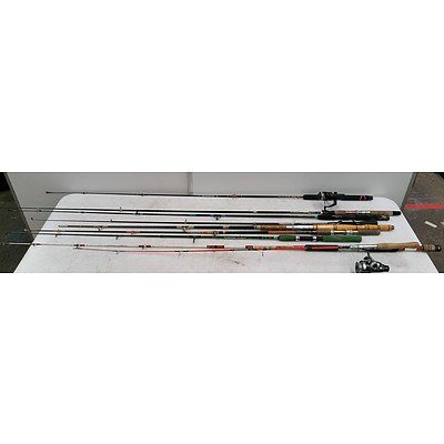 Assorted Fishing Rods