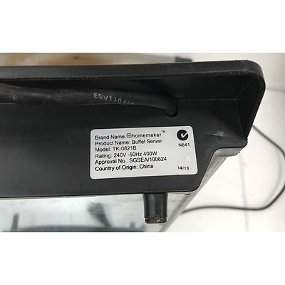 Homemaker Buffet Servers -Lot Of Two