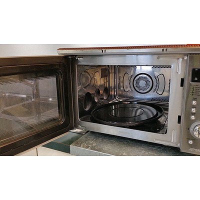 Smeg SA985-2CX Commercial 1450 Watt Convection Microwave Oven
