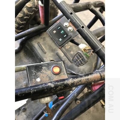 Off-Road Go Kart Frames -Lot Of Two, For Parts Or Repair Only