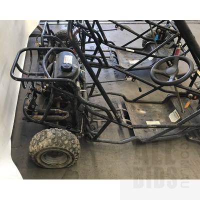 Off-Road Go Kart Frames -Lot Of Two, For Parts Or Repair Only