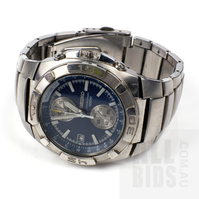 Gents Seiko Chronograph 100m Wristwatch, 630521