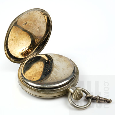 Vintage Baume Longines Pocket Watch with W G Hutchison Cowra Marked to Dial
