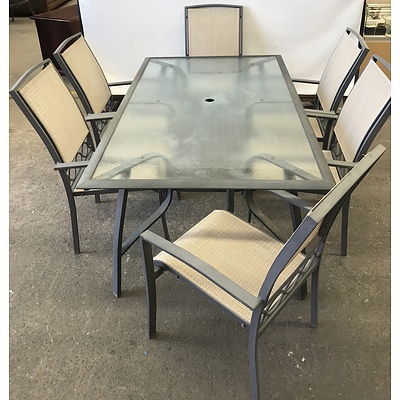 Seven Piece Outdoor Setting