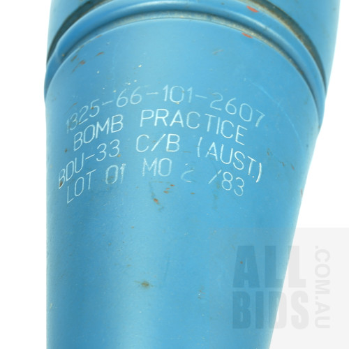 Genuine RAAF Practise Bomb