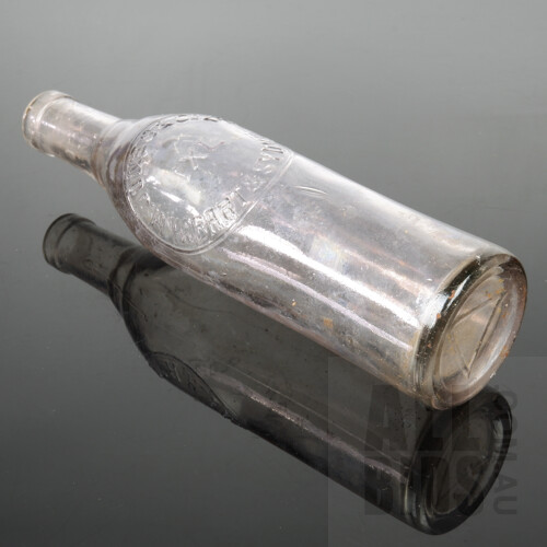 H Jones and Co. Hobart & Sydney IXL Cordial Bottle