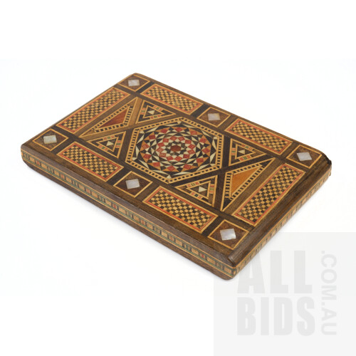 Victorian Tunbridge Ware Cigarette Case