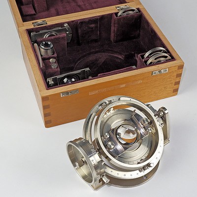 Rare Leitz Wetzlar Universal Gimbal Microscope Stage