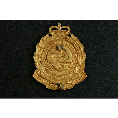 1953-60 2nd Battalion (City of Newcastle Regiment) Cap Badge
