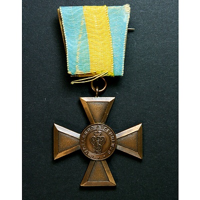 1909-1918 War Veterans Decoration of Saxont-Weimar-Eisenach