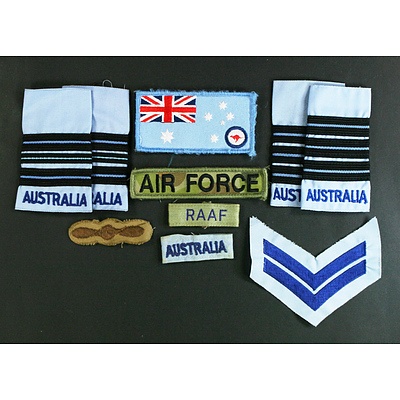 RAAF Cloth Badges