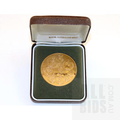 Royal Australian Mint Decimal Currency Medal