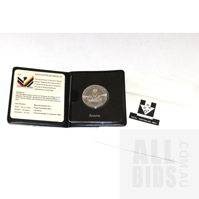 1986 $10 Silver UNC Coin - State Series - South Australia