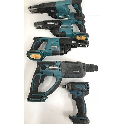Makita Cordless Tools -Lot Of Five