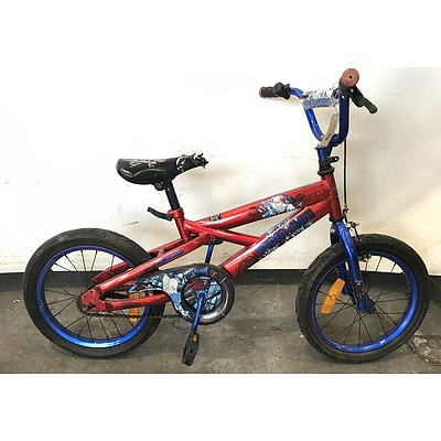 Trek and SPiderman Kids Bikes