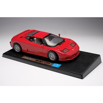1:18 Diecast 1989 Bugatti EB110 1991-1995 on Display Stand (No Box)