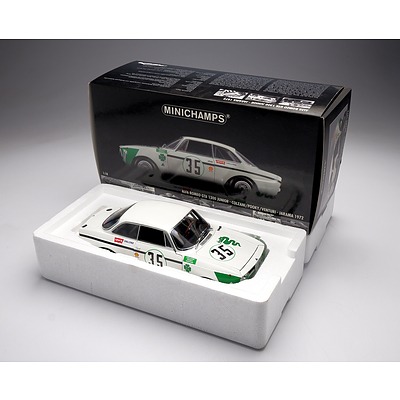 Minichamps 1:18 Diecast Alfa Romeo GTA 1300 Junior - Jarama 1972 in Display Box