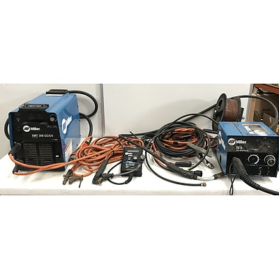 Miller XMT 350 cc/cv Arc and Mig Welding Kit