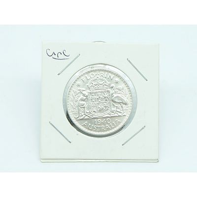 Australian 1940 Florin